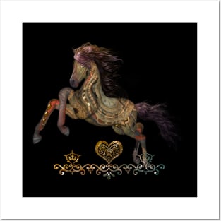 Wonderful steampunk foal Posters and Art